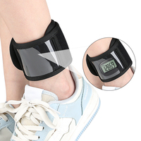Sangle de podomètre de fitness, protection de la cheville, matériau PVC respirant, accessoires de sport unisexes pour la course à pied et le basketball