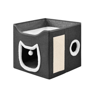 Multifunktion ales Katzen haus mit kratzen dem Katzen spielzeug Post Plüsch bett & hängendes Spielzeug Indoor Pet Möbel für Katzen - Product Image 2