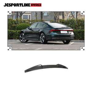 Aileron arrière en fibre de carbone pour Audi A7 S-Line S7 RS7 4 portes 2019-2022 Aileron de coffre - Product Image 2
