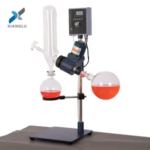 Xianglu Laboratório mini 1l 2l 5l vaporizador a vácuo rotativo com álcool Rotavapor conjunto para elemento de aquecimento do banho