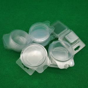 0.6mm kalınlığında PET balmumu eriyik kapaklı 1oz yuvarlak balmumu pot Mini lüks balmumu erir kapaklı - Product Image 6