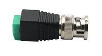 Balun vidéo HD de haute qualité pour connecteur d'alimentation cc mâle DVR NVR GL BNC