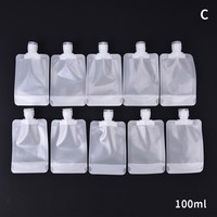 Nouveau distributeur de liquide Flip debout buse pochette sac pour animaux de compagnie pour liquide distribué lotion à lessive sachets de boisson avec bec