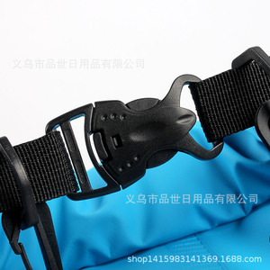 Pvc Waterproof <b>Backpack</b> Outdoor Foldable <b>Lightweight</b> Storage Bag With Zipper Pocket 5L-30L Unisex Adult Use - Product Image 4