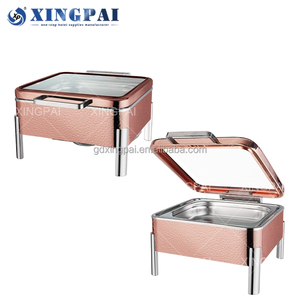 XINGPAI – Ensemble de plats chauffants professionnels en acier inoxydable pour buffet, chauffe-plats pour restaurants à <span class=keywords><strong>Dubaï</strong></span> - Product Image 4