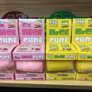 ของเล่นบีบ RTS Butter Bar แบบเดียวกับ NeeDoh Nice Cube SupTide บีบแล้วคืนตัวช้า บรรเทาความเครียด ของเล่นฟิดเจ็ต ขายส่ง - Product Image 1