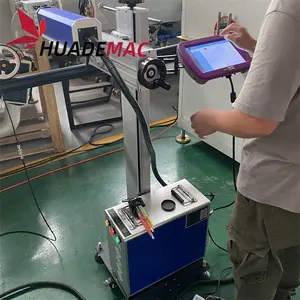 자동적인 케이블 철사 이산화탄소 레이저 표하기 기계 만기일 케이블 공장 기호화 기계