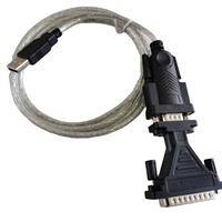 Cable adaptador de consola USB a rs232 DB9 PIN + DB25pin
