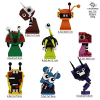 Jouet de construction créatif en plastique tendance 2025, figurine de jeu vidéo, modèle de blocs de construction, jeu de boîte à rythme, périphérique de jeu