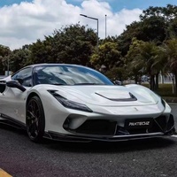 Kit d'air léger et de haute qualité nouvellement développé pour modifier le style PK, kit de contour en fibre de carbone sèche pour Ferrari F8