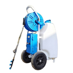 45L Electric Greenhouse Orchard Garden <b>Sprayer</b> Cart Handheld High Pressure Disinfection Push Cart for Farm High Productivity - Product Image 2