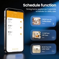 Prise intelligente Tuya Wifi Japon 16A avec contrôle vocal via application, surveillance de la consommation, protection contre les surcharges, minuterie et compte à rebours
