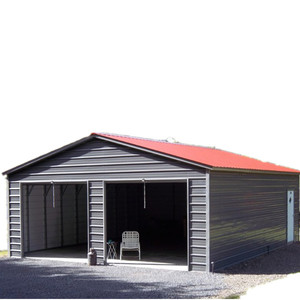 Pliant Portatif extérieur Mobile Voiture Parking <span class=keywords><strong>Hangar</strong></span> Préfabriqué En Métal Garage Kits - Product Image 1