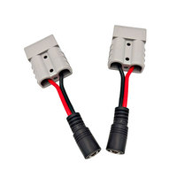 Connecteur de faisceau de câbles femelle Circle Interconnect 50A DC5525 pour câble de conversion d'énergie personnalisé, recharge de batterie, énergie RV