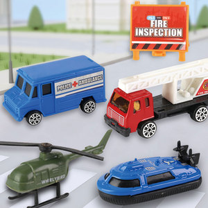 OEM 4 modelos de 1/64 escala Diecast coche aleación modelo colección juguetes de Metal libre aleación coche pequeño <span class=keywords><strong>Mini</strong></span> modelo conjunto - Product Image 4