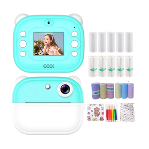 Stock de fábrica Cámara para niños Impresión instantánea Multi-Lingual Portátil 1080p Resolución de video Fotos <span class=keywords><strong>Camara</strong></span> Con Impresora - Product Image 6