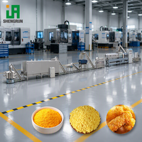 Ligne de production de morceaux de pain entièrement automatique avec extrudeuse, broyeur, filtre et tamis pour la fabrication de morceaux de pain, machines de traitement des morceaux de pain