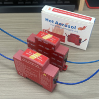 Extincteur QHECO CE à disjoncteur, dispositif d'extinction d'incendie non toxique à aérosol thermique pour tableau de distribution électrique