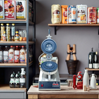 Machine à hamburger UFO moule personnalisé à usage commercial avec logo de timbre personnalisé soucoupe volante Panini Sandwich presse gaufrier