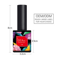 Vernis à ongles gel UV effet brillant magique OEM, séchage LED, haute brillance, 648 teintes, pigments minéraux, ne se décolore pas