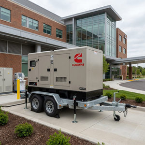 Générateur diesel super silencieux Cummins Weichai pour concasseur stationnaire 500 kVA 350 kVA 200 kVA 100 kVA 50 kW ATS Stamford Leroy-Somer - Product Image 4