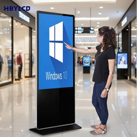 Pantalla LCD Publicitaria OEM 55 43 SDK con Función Táctil Opcional, con WIFI y USB para Carteles Digitales en Centros Comerciales
