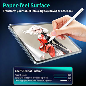 Film protecteur d'écran magnétique personnalisé par le fabricant, texture papier, pour dessin et écriture, pour iPad Pro 11 et 13 pouces, anti-traces de doigts - Product Image 2