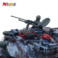Tank télécommandé Oyuncak Tanques De Control Remoto 2.4G, jouets RC, tank de guerre militaire, tank télécommandé