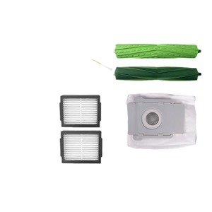 Pour <span class=keywords><strong>IRobot</strong></span> <span class=keywords><strong>I3</strong></span> + S9 + i7 Kit d'accessoires de Robot de balayage brosse à rouleau en plastique brosse latérale filtre <span class=keywords><strong>sac</strong></span> à poussière pour voitures RVs - Product Image 2