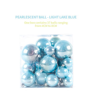 Bolas de Navidad de plástico impermeables de buena calidad, novedad de 2025, Bola de Navidad brillante para interiores para fiesta - Product Image 3