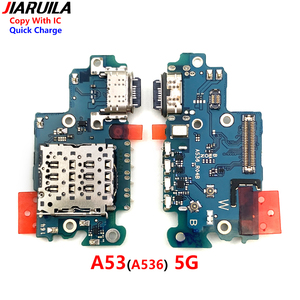 อะไหล่ซ่อมโทรศัพท์มือถือสำหรับ <span class=keywords><strong>Samsung</strong></span> <span class=keywords><strong>A53</strong></span> 5G A536 สายแพรเชื่อมต่อพอร์ตชาร์จ <span class=keywords><strong>USB</strong></span> แผงวงจรสายแพรชาร์จ - Product Image 2