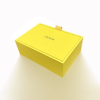Vente en gros de boîtes cadeaux de bijoux en papier avec logo personnalisé de luxe boîte d'emballage de bijoux avec bague, boucles d'oreilles, collier, bracelet et ruban