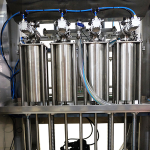 Production automatique de machine de remplissage de gelée de pétrole de pot de remplissage de liquide de jus d'huile de bouteille Lline - Product Image 6