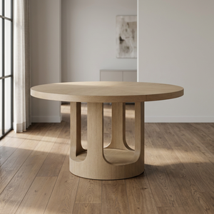 Mesa de Comedor Cuadrada de Madera Sólida de Diseño Moderno y Contemporáneo para 4, 6, 8, 10 Personas, para Hogar, Restaurante, Hotel, Apartamento, Entrada, Casa de Campo - Product Image 3