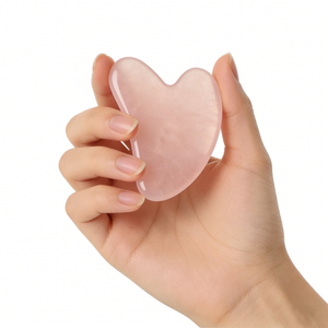 Masajeador Facial de Alta Calidad, Set de Gua Sha de Cuarzo Rosa, Rodillo de Jade Rosa con Caja, Herramienta de Masaje con Rodillo de Jade, Personalizable - Product Image 6