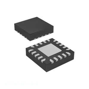ชิ้นส่วนแผ่นสัมผัส20 VFQFN ATTINY416-MNR ฝังตัวช่องผู้ผลิตอิเล็กทรอนิกส์ - Product Image 1