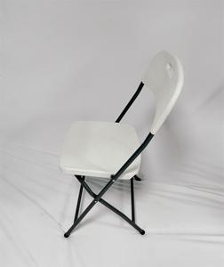 Nhựa trắng gấp ghế cho các sự kiện HDPE trọng lượng công suất <span class=keywords><strong>Stackable</strong></span> có thể gập lại xách tay cuộc họp Đảng nhiệm vụ nặng nề gấp ghế - Product Image 2