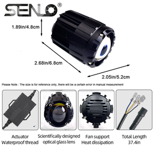Per Senlo M5PLUS LED luce di guida ausiliaria fendinebbia anteriore per <span class=keywords><strong>BMW</strong></span> R1200GS/ADV <span class=keywords><strong>K1600</strong></span> R1200GS moto compatibile per Honda - Product Image 5