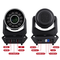 Lampu Sorot Bergerak LED 800W RGBW dengan Efek Ring DMX512 untuk Pencahayaan Panggung DJ Disko
