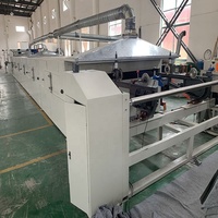 Machine semi-automatique à rouleaux Anilox pour le revêtement antidérapant des tapis, textiles et feutres, avec emballage film et plastique
