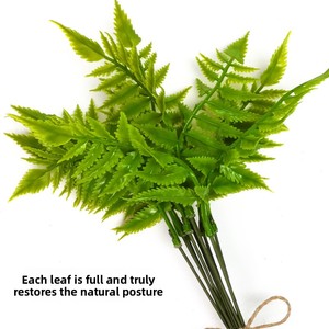 Decorazione di composizione floreale per eventi nuziali di eucalipto artificiale per san valentino - Product Image 3