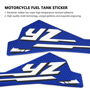 Autocollant de réservoir de carburant antidérapant décoratif en forme d'arête de poisson personnalisable 30 cm pour <span class=keywords><strong>moto</strong></span> <span class=keywords><strong>Yamaha</strong></span> YZ250F YZ125X YZ250X 2024 – Garantie 1 an - Product Image 3