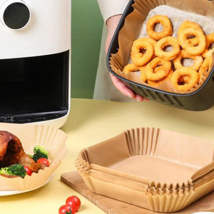 Non-stick Air Fryer Disposable <strong>Paper</strong> Liner, Oil-proof Air Fryer Parchment <strong>Paper</strong> Liners, Water-proof <strong>Airfryer</strong> Baking <strong>Paper</strong> - Product Image 2