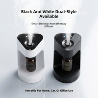 Diffuseur d'huiles essentielles sans eau pour voiture et bureau, bouteille d'huile directe 10 ml, double alimentation USB-C, base 70 mm, vente en gros usine