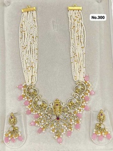 Elegante Juego de Collar y Aretes con Circonita, Chapado en Oro, Joyería de Diseño para Mujer, para Bodas y Fiestas, Venta al Por Mayor - Product Image 1