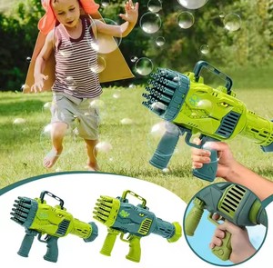 Bán buôn khủng long hình điện tự động Máy bong bóng 32 lỗ <span class=keywords><strong>gatlin</strong></span> Súng Bong Bóng vui vẻ ngoài trời chơi đồ chơi cho trẻ em - Product Image 3