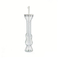 Gobelet à cocktail en forme de guitare, réutilisable, écologique, imperméable, en plastique PET, 24 oz (700 ml), pour fêtes, tequila, daiquiri, boissons froides