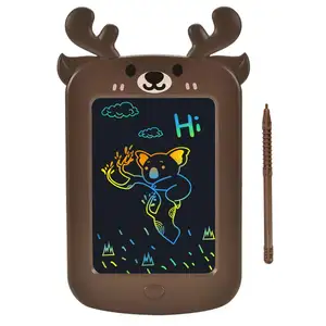 ABS Lcd Reusable Writing Tablets Sketch 8.5 Colorful Electronic Doodle Drawing Writing Board Pad Educational Learning Toys