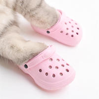 Doe Pet Cave Shoes Pet Suppliers Sandales d'extérieur multicolores amusantes et mignonnes pour chiens et chats, pour l'été et la plage
