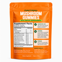 Gummies de Champignons Crinière de Lion en Gros, Marque Privée, Complément Alimentaire en Gummies de Champignons Crinière de Lion